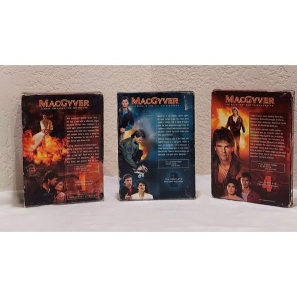 MacGyver: The Complete First, Second, & Fourth Seasons (DVD 2005 6-Disc Set) Lot - Picture 11 of 11